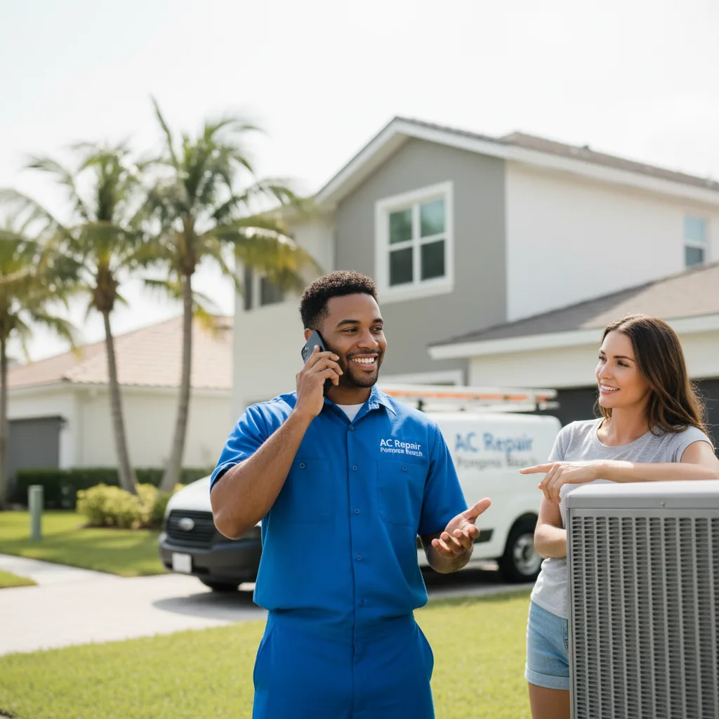 AC Repair Pompano Beach customer support in Oak Park